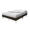 Elise Divan Faux Leather Bed Frame in 12 Colours - All Sizes Available