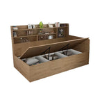 Tyrell Storage Bed / Fully Laminated Eco Board in 4 Colour - w/ Mattress Option