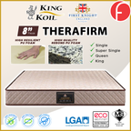 KingKoil First Knight Therafirm Reborn Unique 8" Mattress Rebonded PU Foam - All Sizes