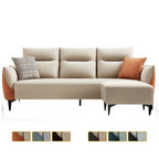 Saffy Fabric 3-Seater / 4-Seater Sofa with Ottoman w/ Pet-Friendly Option
