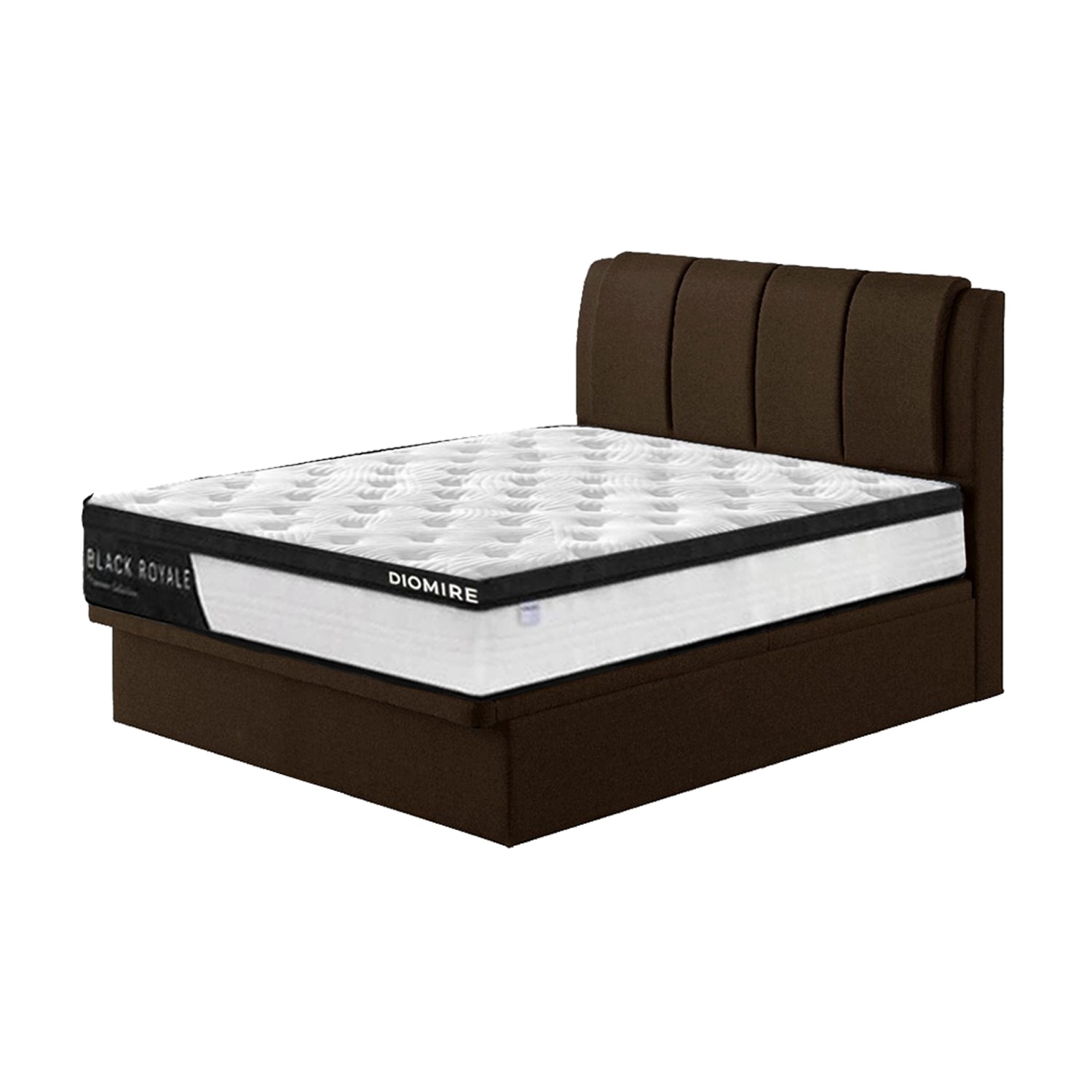 Angela Storage Bed Frame SBD12" PetFriendly In 50 Colors / With Mattress Option