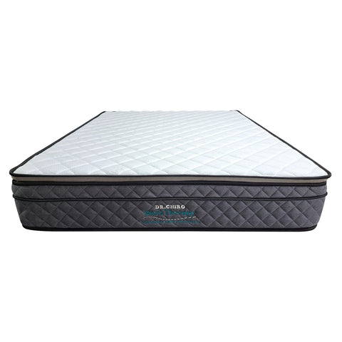Image of DR. Chiro BACK THERAPY 11.5" Mattress Anti-Static Fabric Top Bonnell Spring - All Sizes