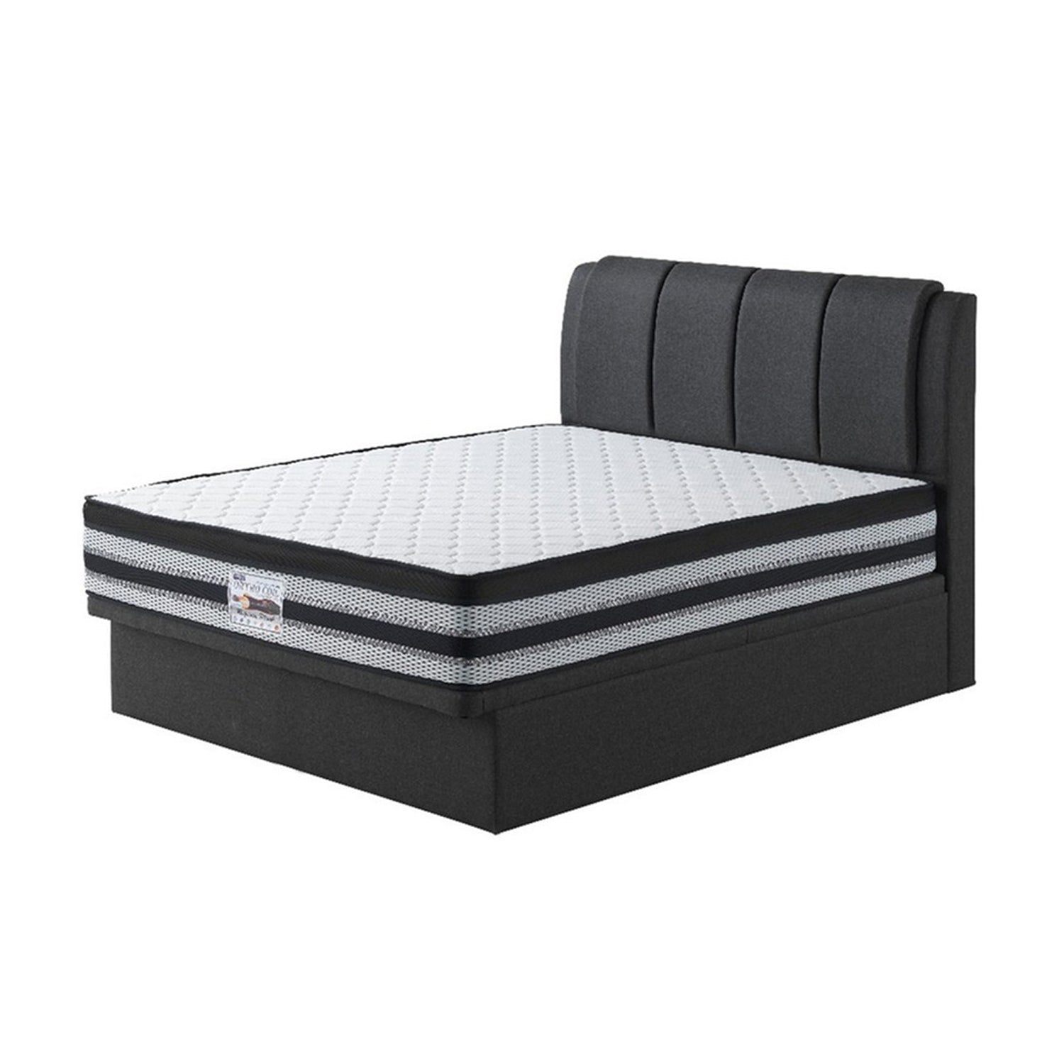 Elizza Storage Bed Frame SBD 16" Pet-Friendly In 47 Colors / With Mattress Option