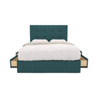 Fanzy Drawer Bedframe Storage Bed All Sizes - Pet-Friendly Option / Mattress Option