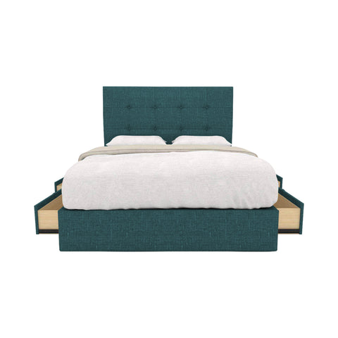 Image of Fanzy Drawer Bedframe Storage Bed All Sizes - Pet-Friendly Option / Mattress Option
