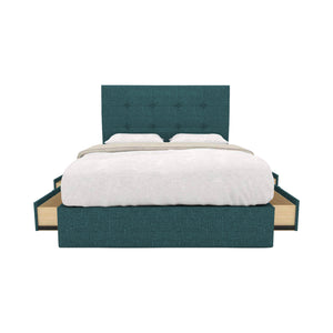 Fanzy Drawer Bedframe Storage Bed All Sizes - Pet-Friendly Option / Mattress Option