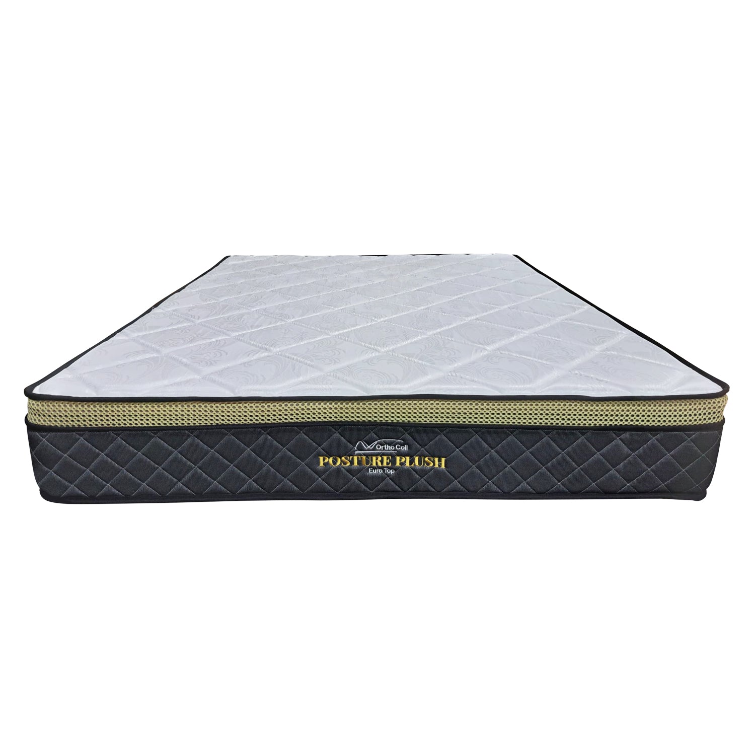 Orthocoil 10" Posture Plush Euro Top Mattress Bonnell Spring Mattress - All Size