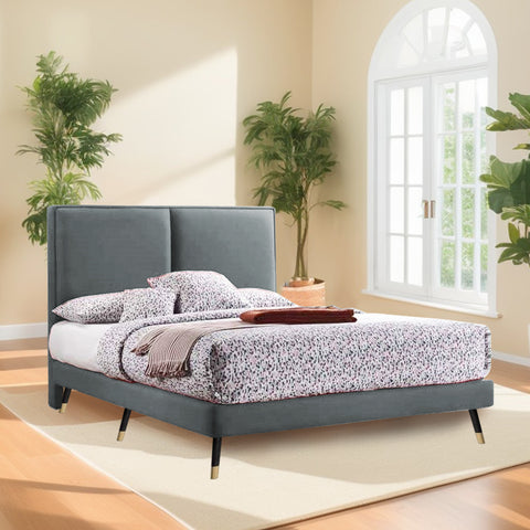 Image of Newlin Divan Bed Frame w/ Mattress - PetFriendly Scratch Resistant Material -All Sizes