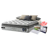 Honey Energise Plush 14" Anti-Static 7-Zone Pocket Spring Mattress w/ FREE PILLOW - All Sizes
