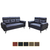 Paisley 1/ 2/ 3 Seater Half Genuine Cowhide Leather Sofa in 5 Colours