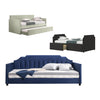 Kaelle Series Daybed with Trundle or Drawer - With Mattress Option