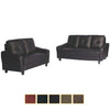 Esther 1/ 2/ 3 Seater Half Genuine Cowhide Leather Sofa in 6 Colours