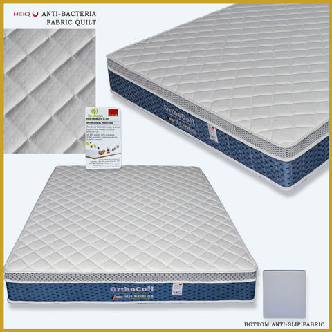 Image of Orthocoil HEIQ Viroblock Anti Bacterial Mattress Pocket Spring - All Sizes Available