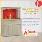 Brooks Oriental Altar Table with Top Altar Cabinet Fire Resistant Altar Cabinet