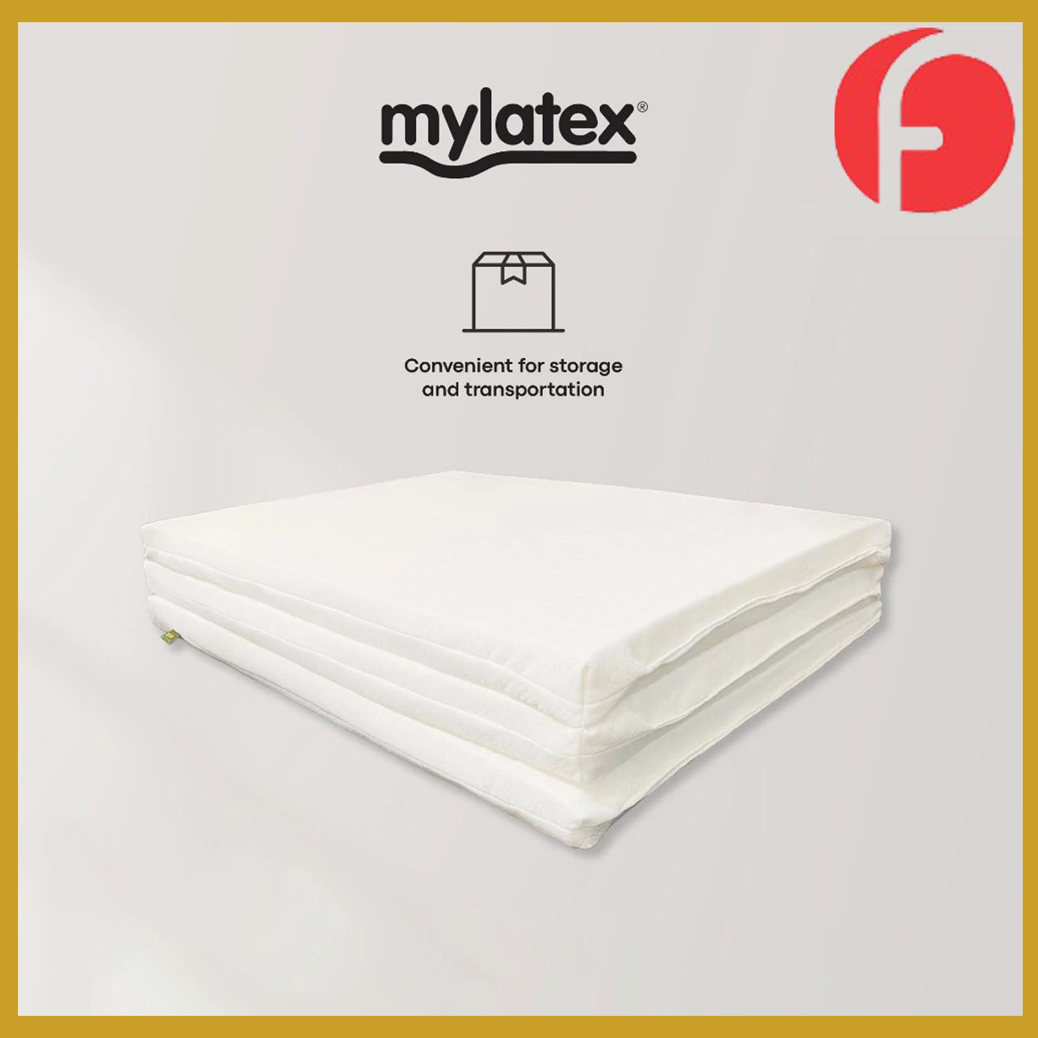 Mylatex Erika 3 Fold Latex Mattress