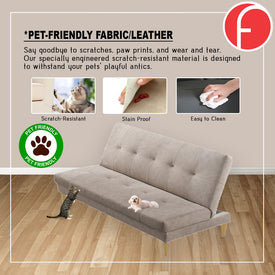 Vine 3-Seater Sofa Bed High Density Foam Cushion w/ PetFriendly Options