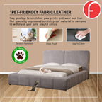 Milly PLatform Bed Frame All Sizes Available - w/ PetFriendly Scratchproof Option