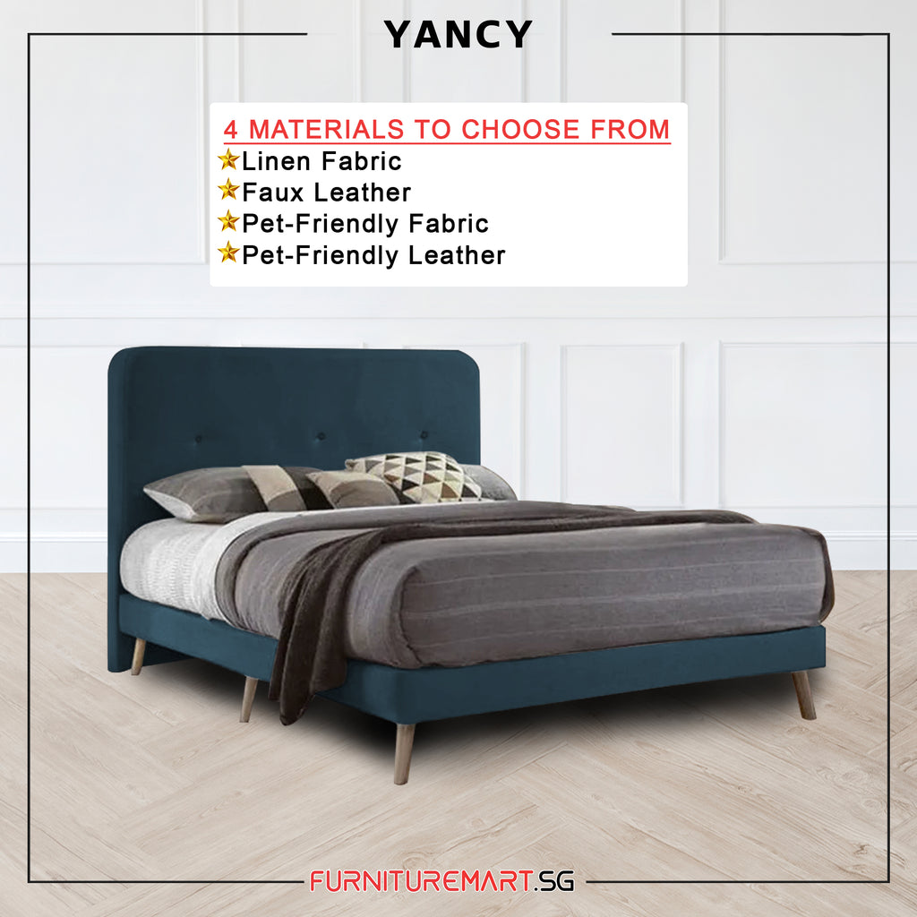 Diomire Yancy Divan Bed Frame w/ Mattress - PetFriendly Scratch-Resistant -All Sizes