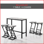 READY STOCK Bella Bar Set High Table & High Chair Stool Dining Set