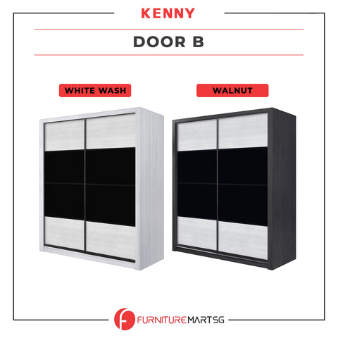 Image of Kenny Series Door B - 4FT-8FT Sliding Door Wardrobe