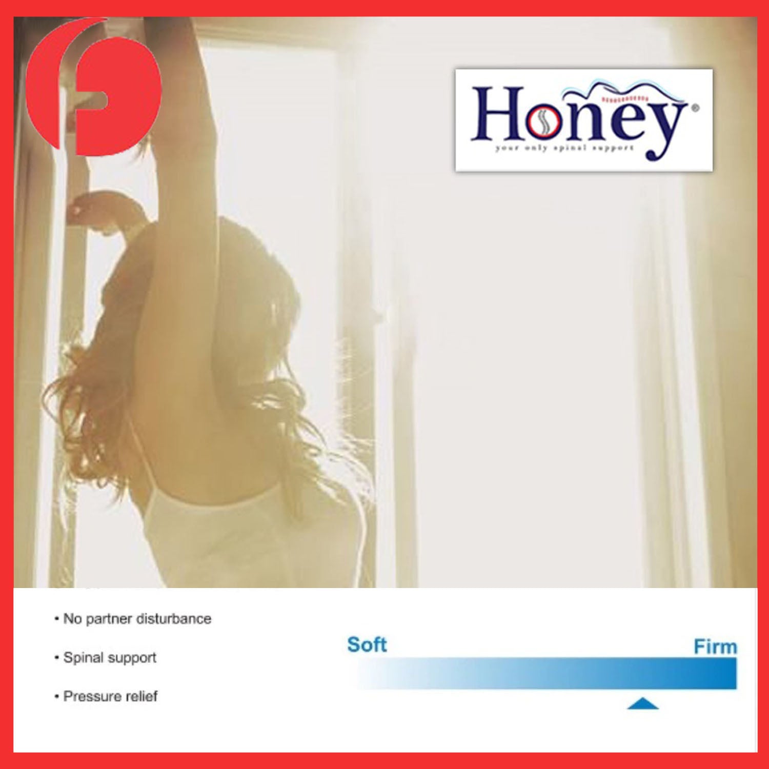 Honey Advance Max Spinal Mattress. All Size Available