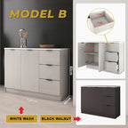 Jimae Series Modular Kitchen Cabinet with Hanging Cabinet in 2 Colours (Model B)
