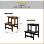 Sala Modern Solid Wood Step Chair N-Step Chair / Foldable Step Stool in 3 Models
