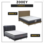 Zooey PetFriendly Scratch-Resistant Bed Frame with Mattress in 48 Colours - All Sizes