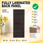 Munich Series CARB-P2 Certified Board 2-Door Shelf Wardrobe Soft Closing with TOP Cabinet Add On in 3 Colours