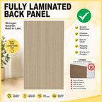 Florence CARB-P2 Certified Board 1-5 Doors Tall Wardrobe with Drawers and Top Cabinet