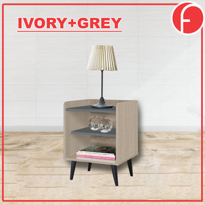 Arius Bedside Table Side Table in Fully Laminated Finish in 6 Colours