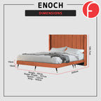 Enoch Divan Bed Frame with Mattress - PetFriendly Scratch Resistant Option / All Sizes