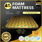 4"/6"/8" Comfort Foam Mattress High Density Foam Premium Quilt - All Sizes Available