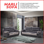 Marli Series 2-Seater + 3-Seater Sofa Set Water Repellent Fabric