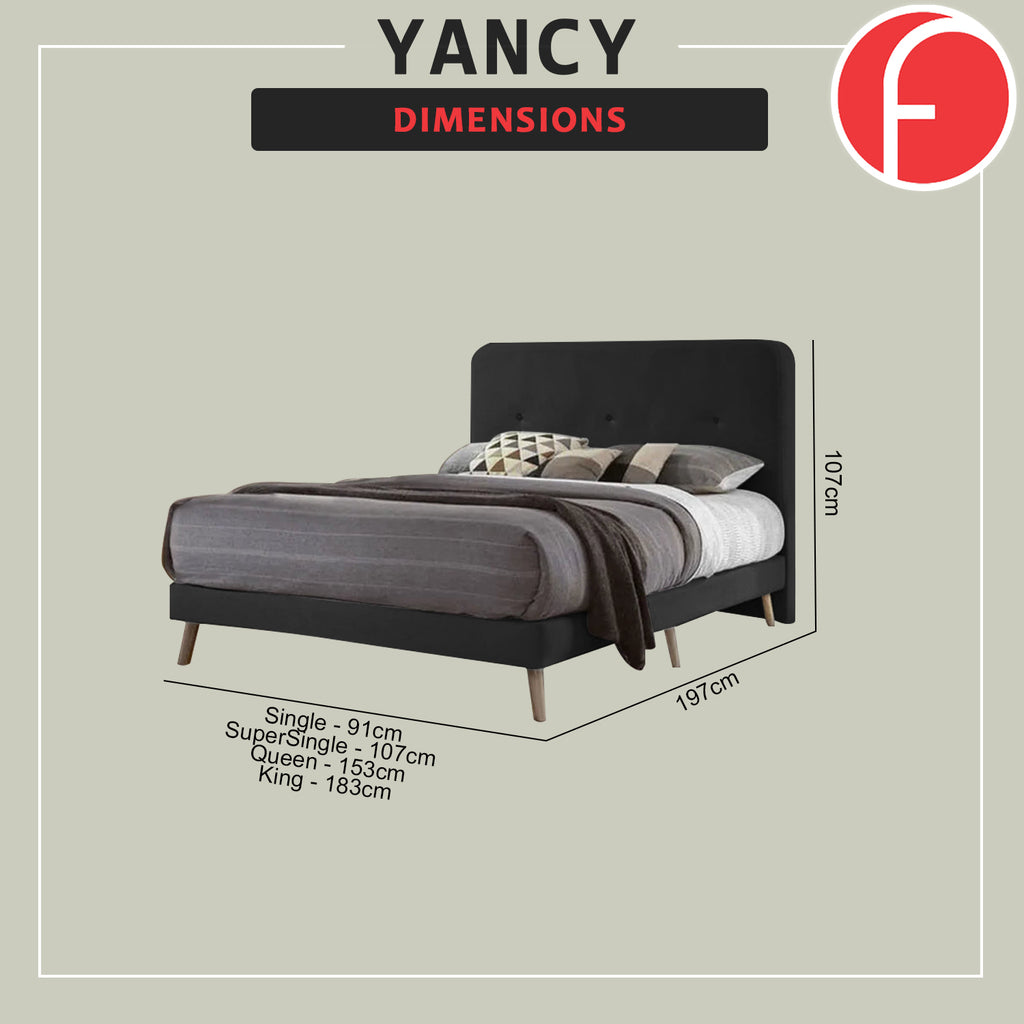 Diomire Yancy Divan Bed Frame w/ Mattress - PetFriendly Scratch-Resistant -All Sizes