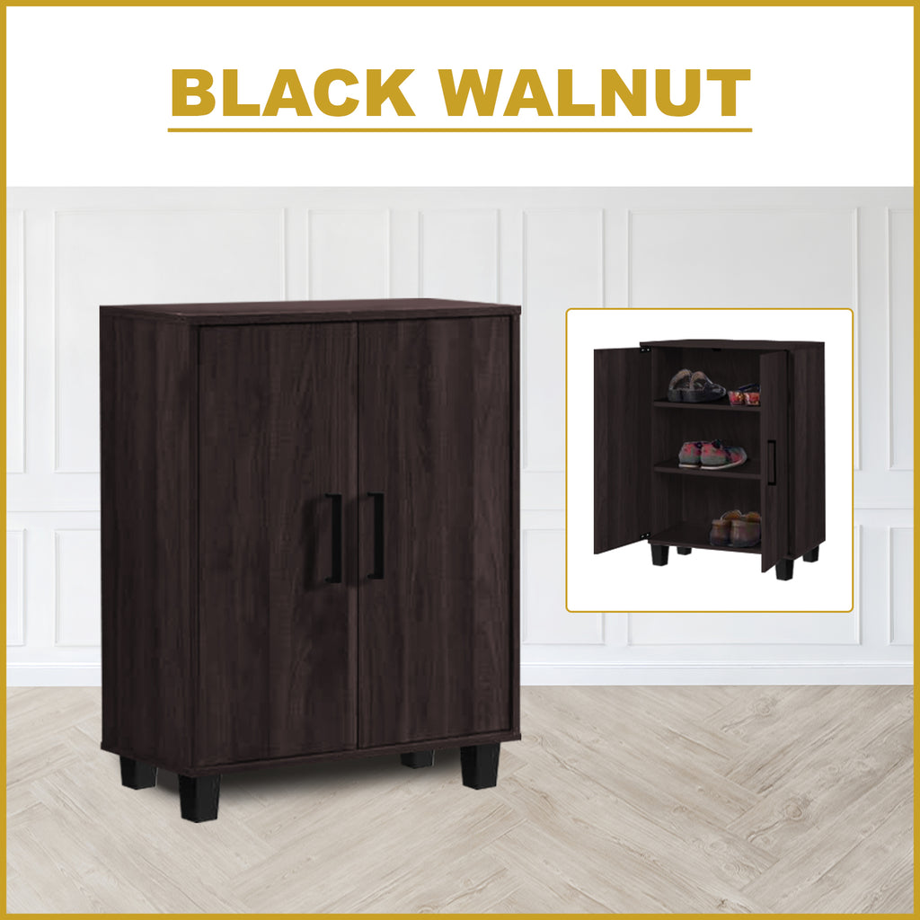 Gemma Shoe Cabinet Fully Laminated Back Panel Thick Particle Board