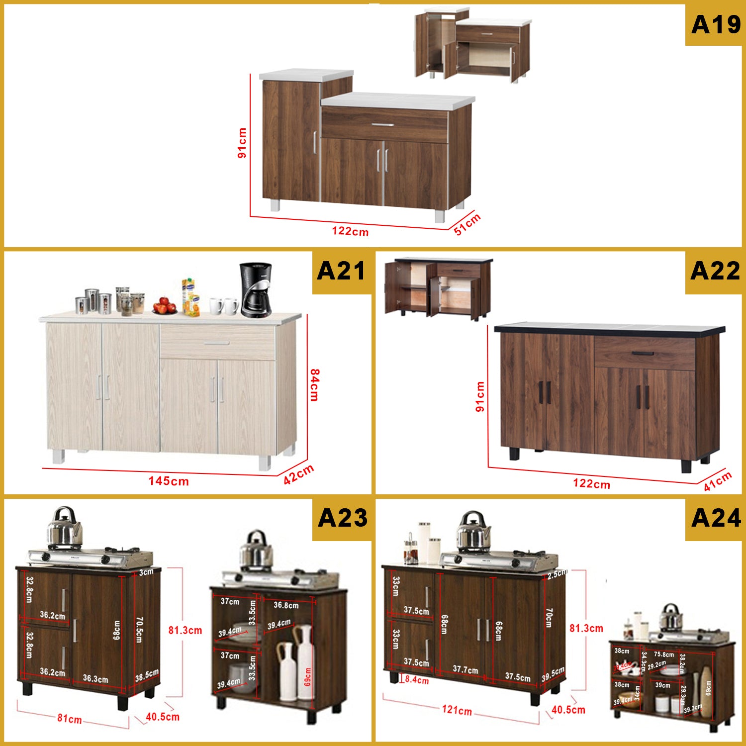 Forza Low Kitchen Cabinet In 30 Designs