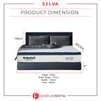 OrthoCoil Silva Divan Platform Bed Frame  - With Mattress Add-On Option - All Sizes Available