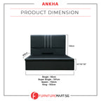 Diomire Ankha 14"/16"/18" SBD Storage Bed Pet Friendly Scratch-Resistant Fabric 16 Colours -With Mattress Add-On