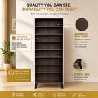 KYLEE 4 Doors Tall Shoe Cabinet Carb-P2 Certified With Air Ventilation Free Installation
