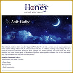 Honey Back Support 10" Mattress Anti-Static 7-Zone Pocket Spring - All Sizes Available