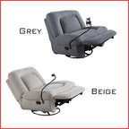 Reine 1-Seater Recliner Rocking Sofa with Phone Holder - PetFriendly in 2 Colours