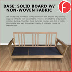 Norad 1+2+3 Seater Sofa Solid Wood Living Room Furnitures