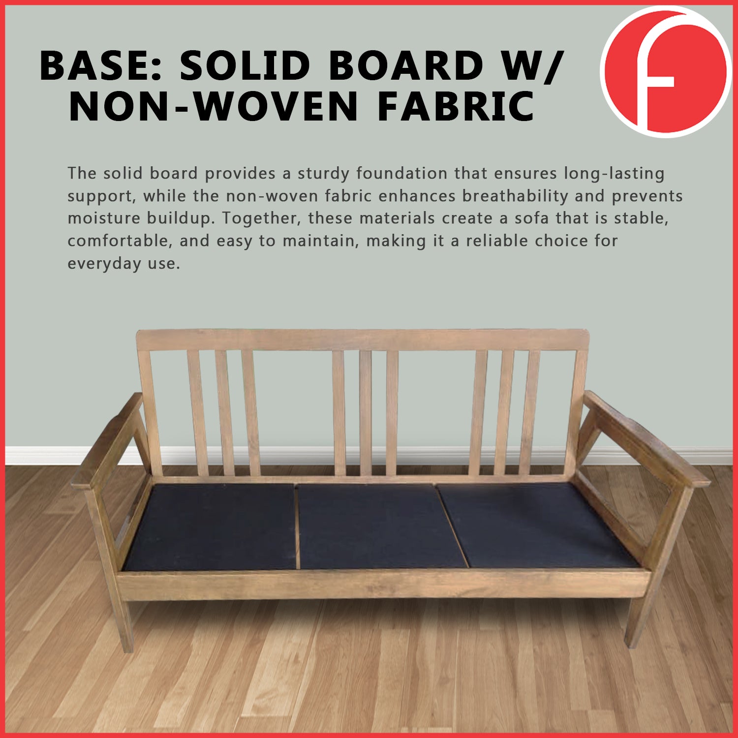Norad 1+2+3 Seaters sofa with Coffee Table Solid Wood Living Room Furnitures