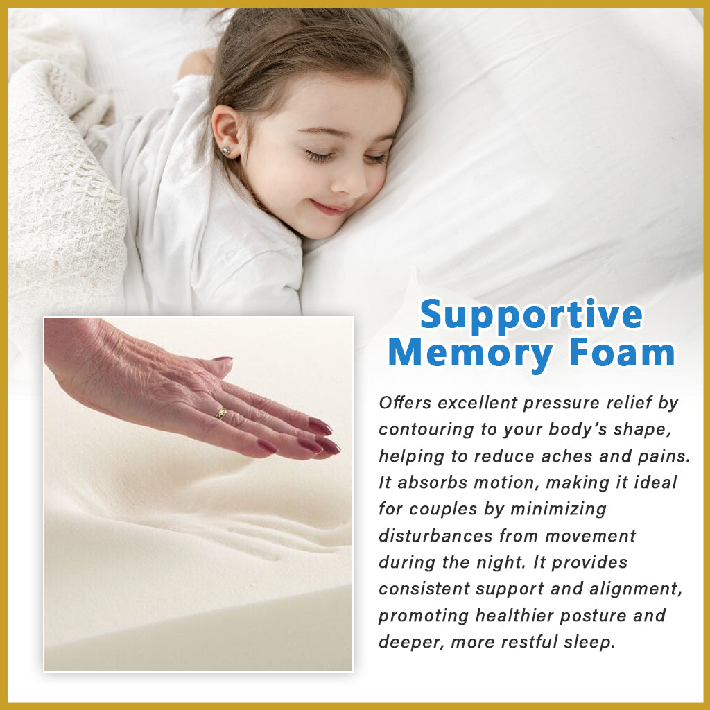 Honey Pure Deluxe 12.5" 7-Zone Pocket Spring Sanitized Mattress - All Sizes Available