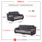 Marli Series 2-Seater + 3-Seater Sofa Set Water Repellent Fabric