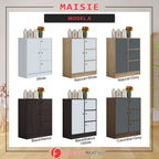 Maisie 2-Door Wardrobe Multi-Purpose Cabinets in 6 Colours