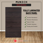 Munich Series 2-Door Soft Closing Wardrobe w/ Mirror Add-On in 2 Colours