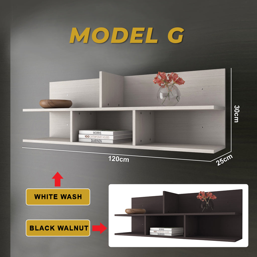 Jimae Series Modular Kitchen Cabinet with Hanging Cabinet in 2 Colours (Model G)