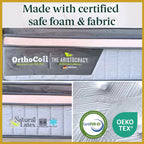 Orthocoil 15" The Aristocracy Sub-Zero Cooling Fabric Pocketed Spring Mattress- All Size